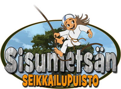 Sisumetsän seikkailupuiston logo